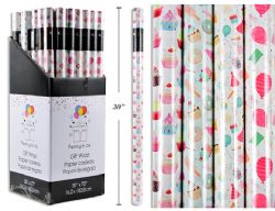 PAPIER D'EMBALLAGE - CÉLÉBRATION COLORÉ ET FESTIF ASST